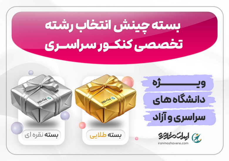 بسته انتخاب رشته کنکور ۱۴۰۴ | مشاوره و چنیش انتخاب رشته بسته انتخاب رشته کنکور ۱۴۰۴ | مشاوره و چنیش انتخاب رشته