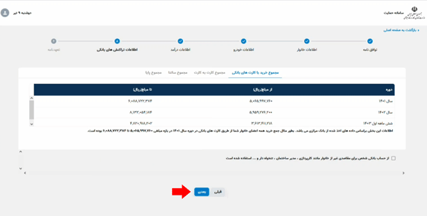مرحله ششم اعتراض به استعلام یارانه معیشتی مرحله ششم اعتراض به استعلام یارانه معیشتی