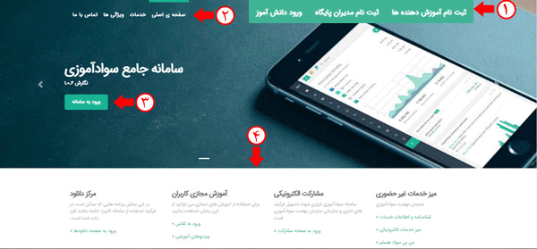 معرفی سامانه جامع نهضت سوادآموزی معرفی سامانه جامع نهضت سوادآموزی
